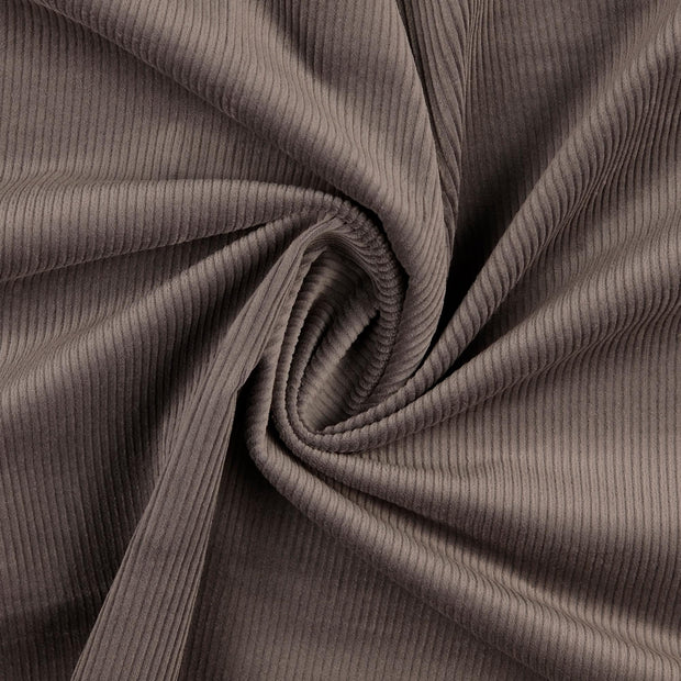 Rib Jersey fabric grey 
