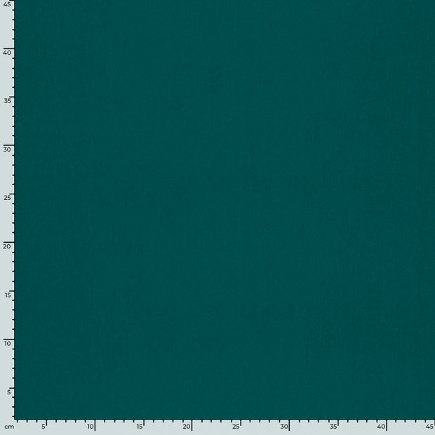 Crêpe tissu Unicolore Bleu Canard