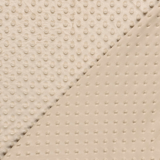 Minky tissu Unicolore 
