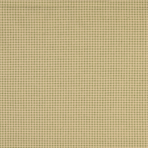  fabric Checks Apple Green