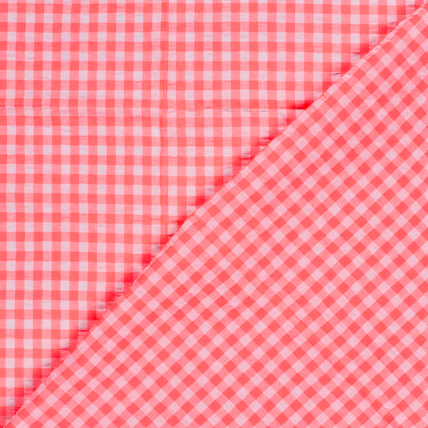Seersucker fabric Checks Seersucker 