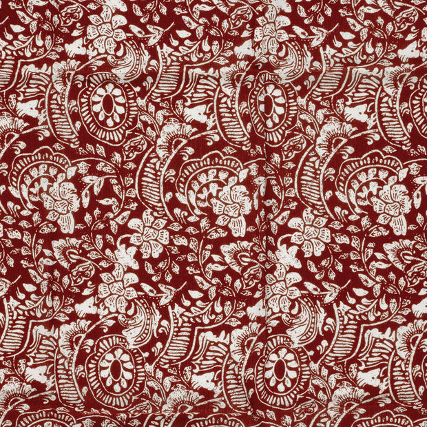 Borken Crepe fabric Bordeaux matte 