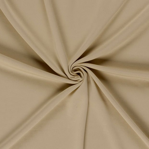 Heavy Knit fabric Beige brushed 