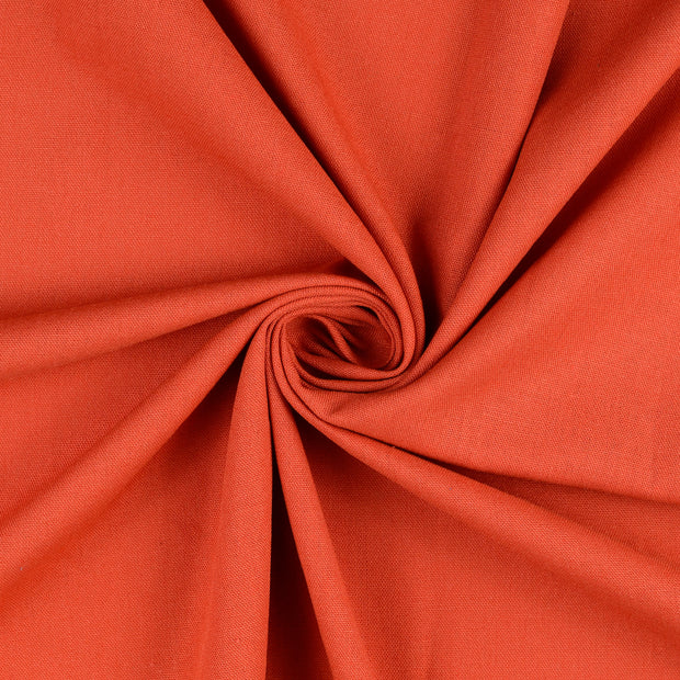 Leinen fabrik orange 
