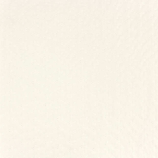 Cotton Poplin fabric Off White matte 