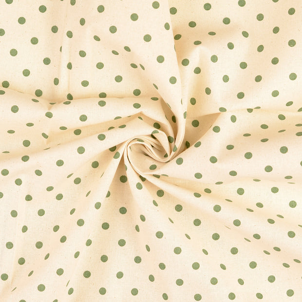  fabric Apple Green printed 