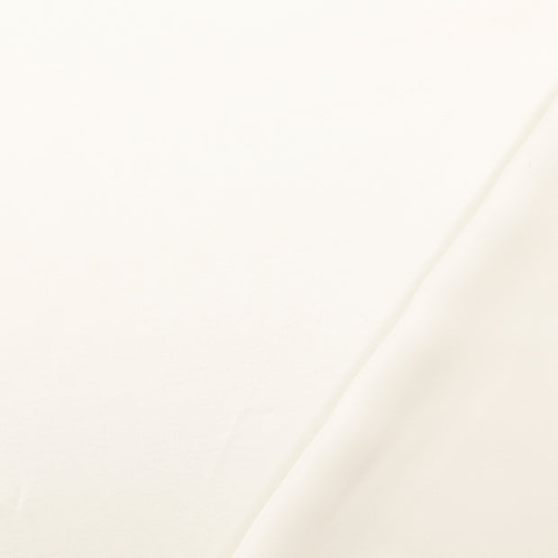 satin tissu blanc 