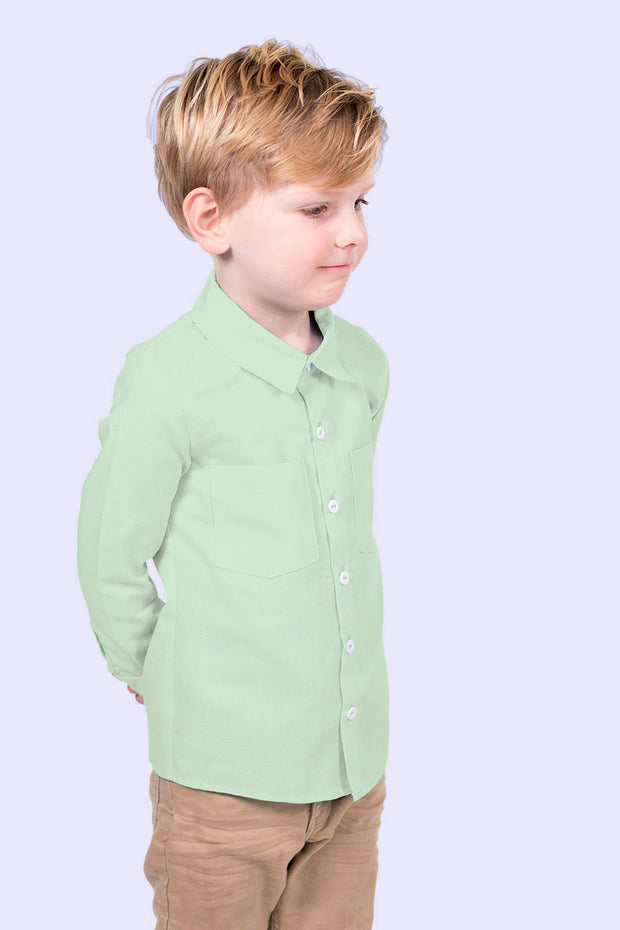 Bamboo Poplin fabric Unicolour Mint