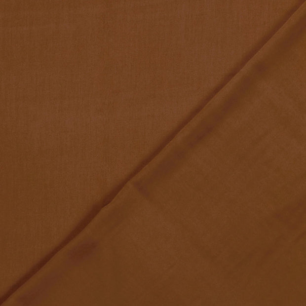 Viscose Poplin fabrik Kupfer 