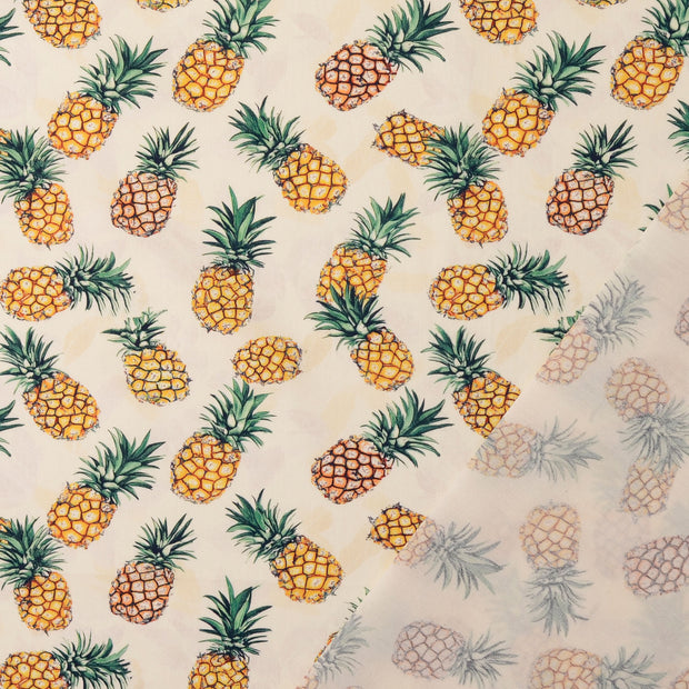 Cotton Poplin fabric Off White 