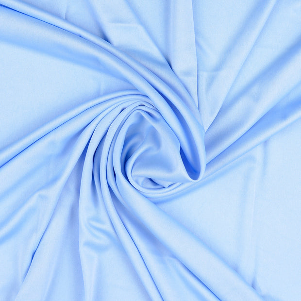 Jersey de Polyester tissu Bleu ciel 