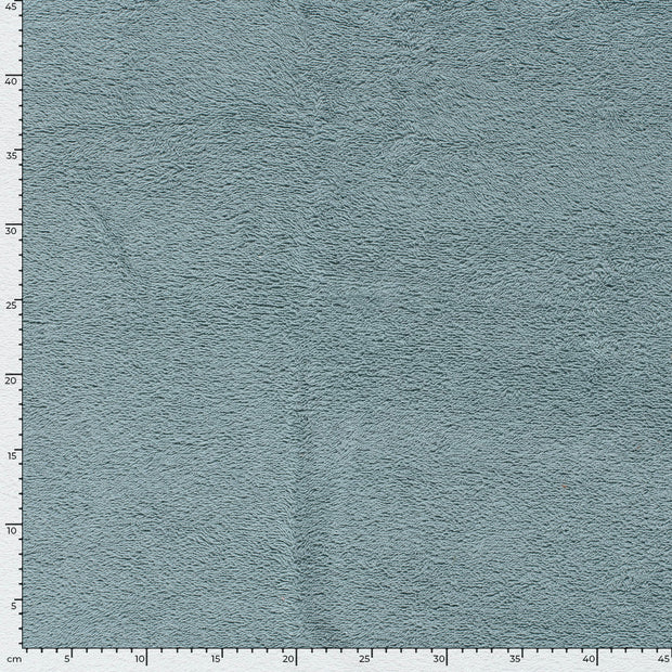 Terry Towelling fabric Unicolour Dark Mint