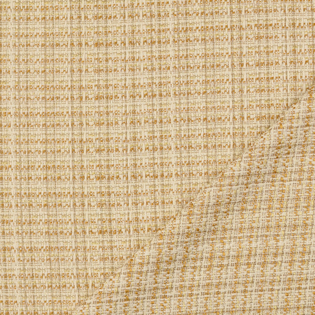 Bouclé tissu rayures fil teint 