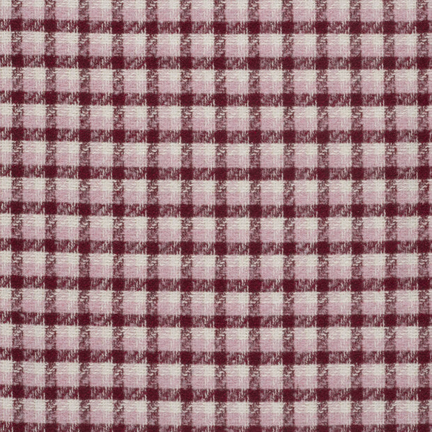 Jacquard fabric Bordeaux texturized 