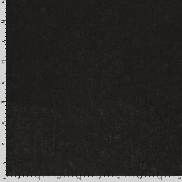 Woven Polyester tissu Unicolore Noir