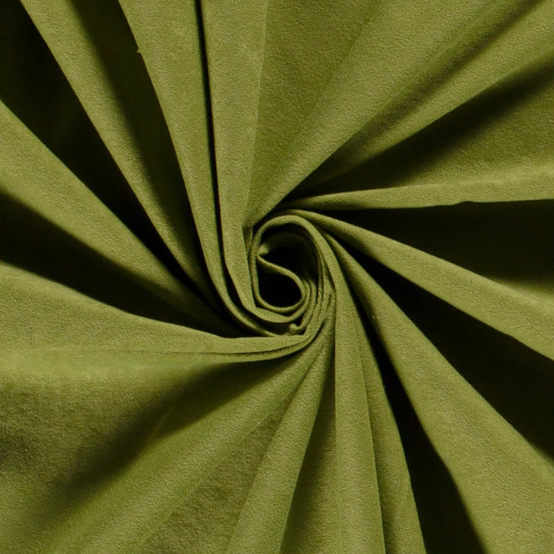 Leather fabric Apple Green 