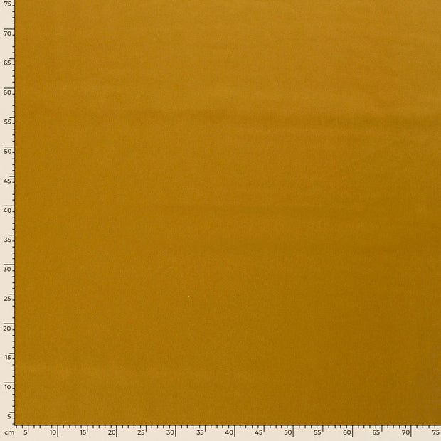 Sergé tissu Unicolore Ocre