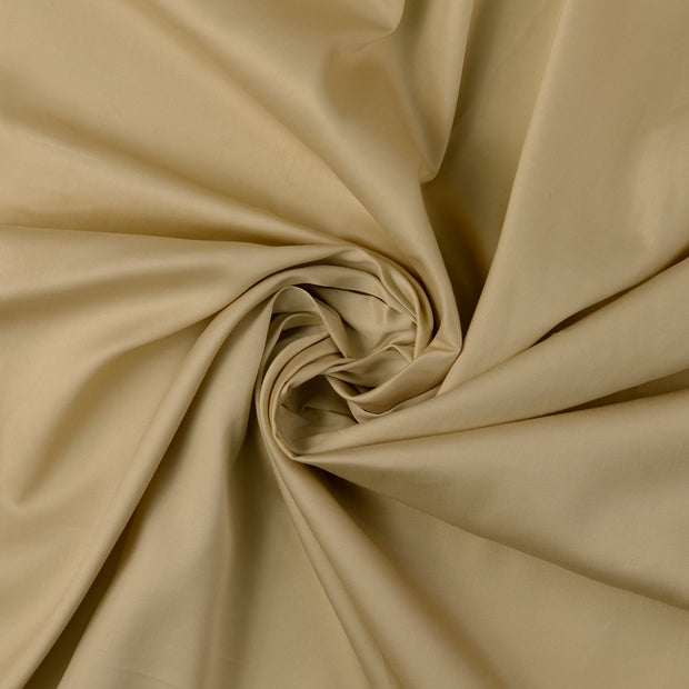 Satin fabric Beige 