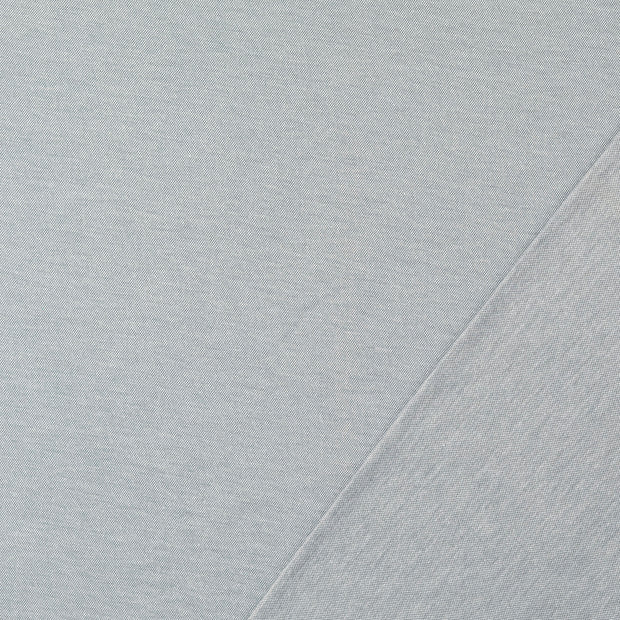 Heavy Knit tissu Bleu Canard fil teint 