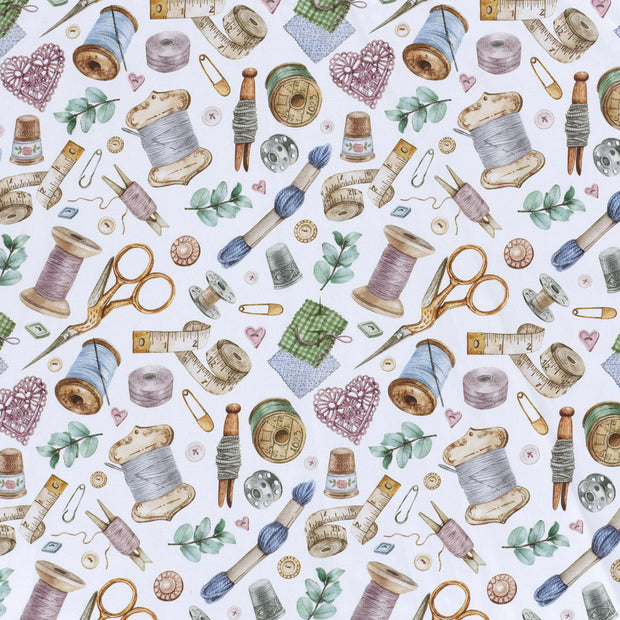 Panama fabric Multicolor matte 