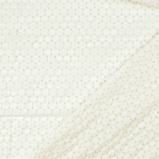 voile fabric white 