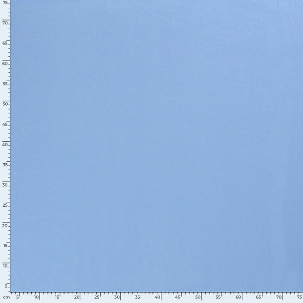 Jogging fabric Unicolour Baby Blue