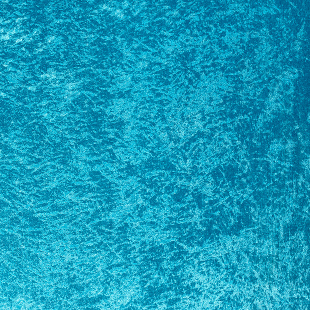Velours fabrik Uni Turquoise