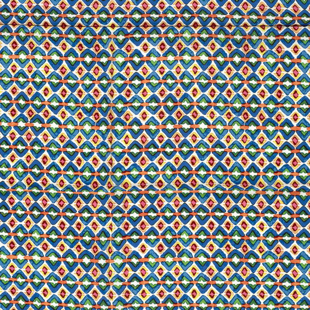 Viscose Poplin fabric Indigo 
