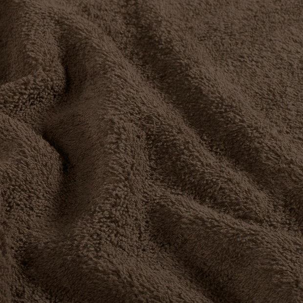 Frotté tissu Unicolore Marron