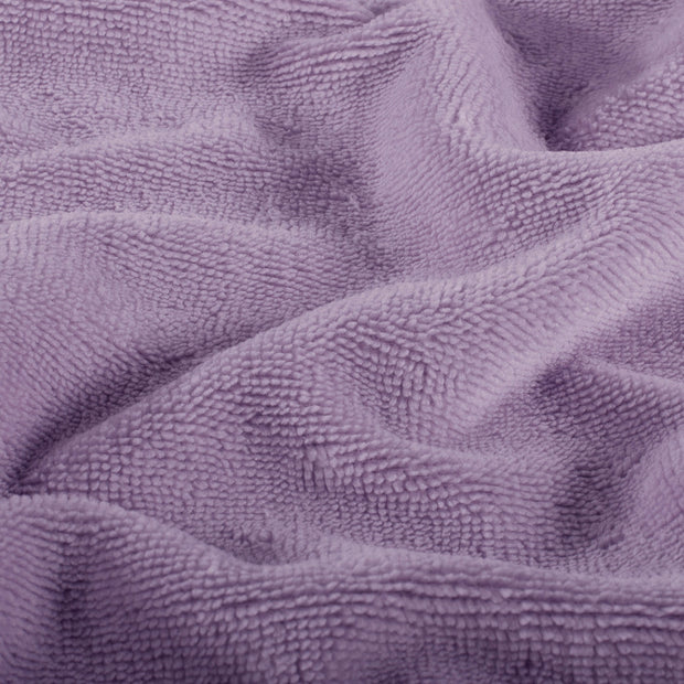 Polaire de Bambou tissu Unicolore Lavande