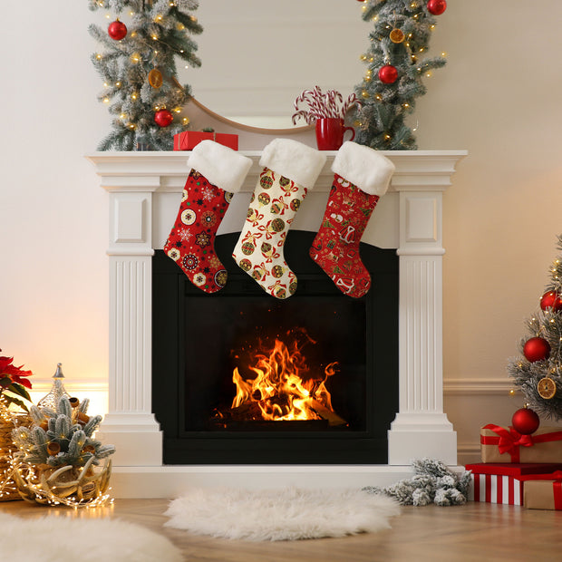  tissu flocons de neige imprimé 