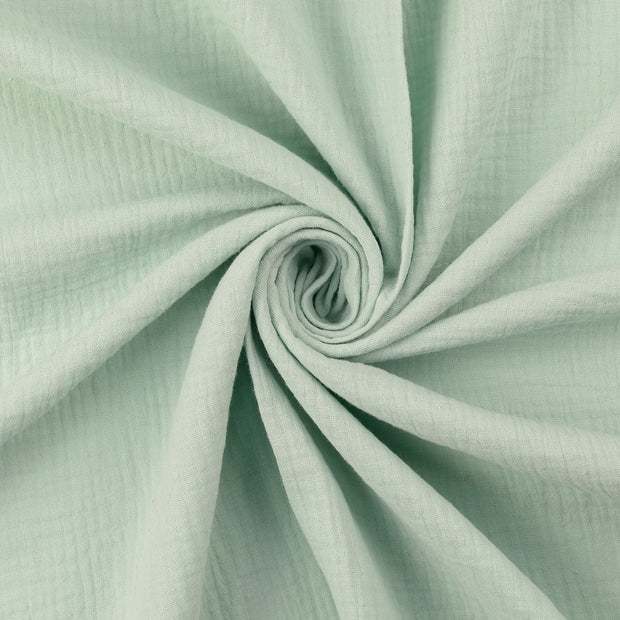 Muslin fabric mint 
