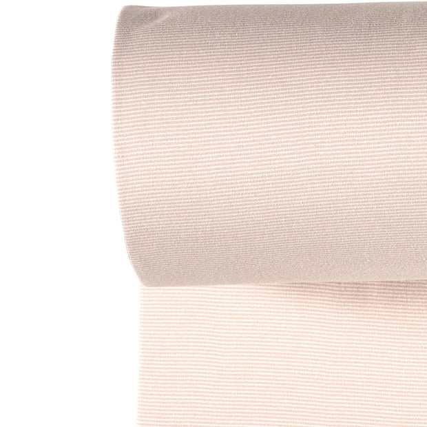 Bündchen Yarn Dyed fabrik Streifen Lachsfarbe