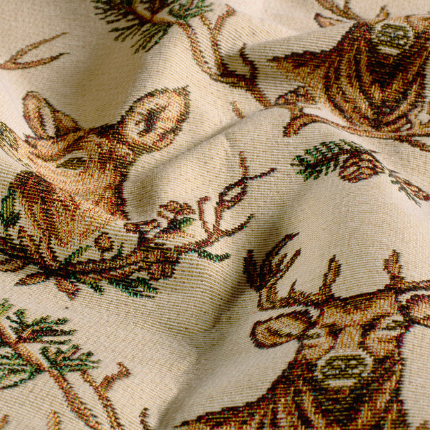 Gobeline fabrik Hirsche Beige