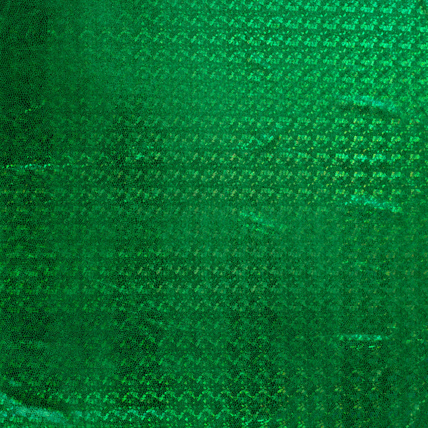 Lamé fabric Green bicolour 