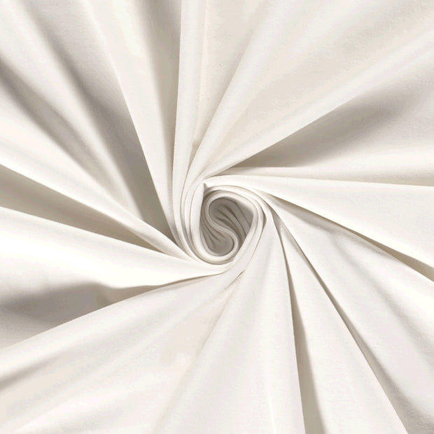Jersey fabric Unicolour Off White