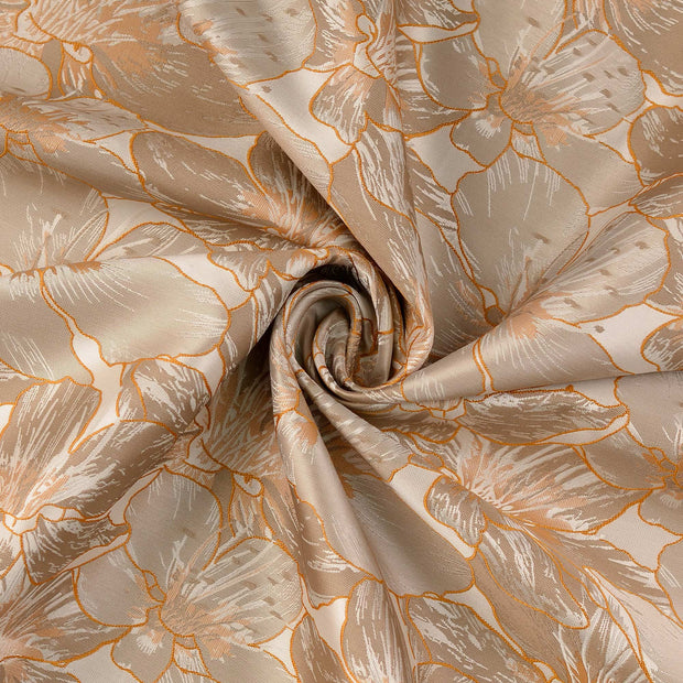 jacquard tissu Beige 