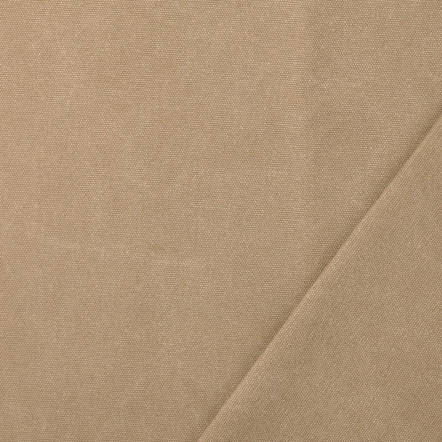 Canvas fabric Grey water repellant 