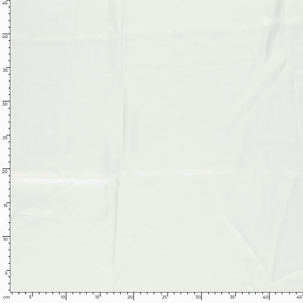 Satin tissu Unicolore Blanc cassé