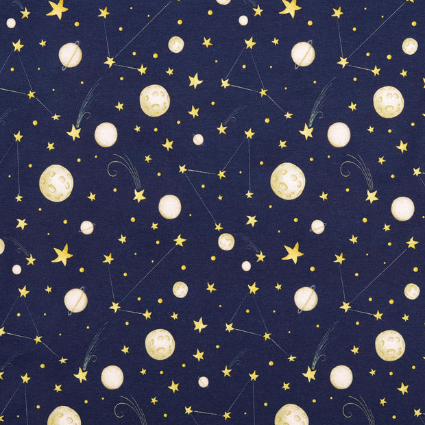  fabric stars navy