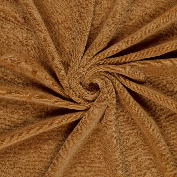 Polaire de Bambou tissu Camel 