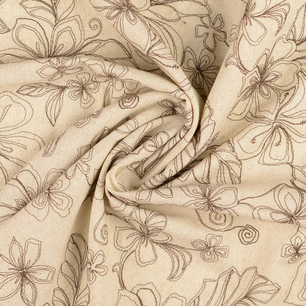 lin tissé tissu ércu 