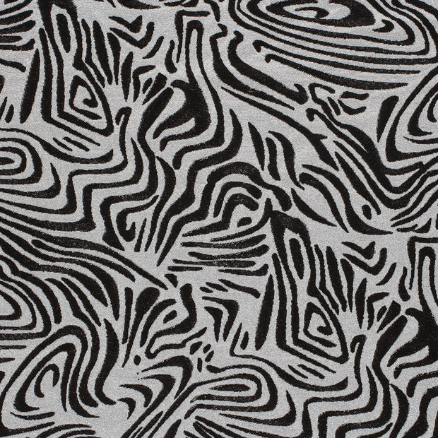 Jacquard fabrik Silber leicht glänzend 