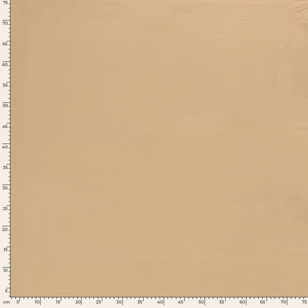 Jersey fabric Unicolour Beige