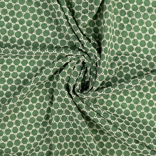 CO Voile fabrik Dunkelgrün 