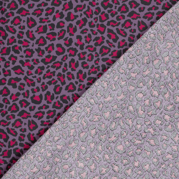 Cotton Poplin fabric Panther printed 