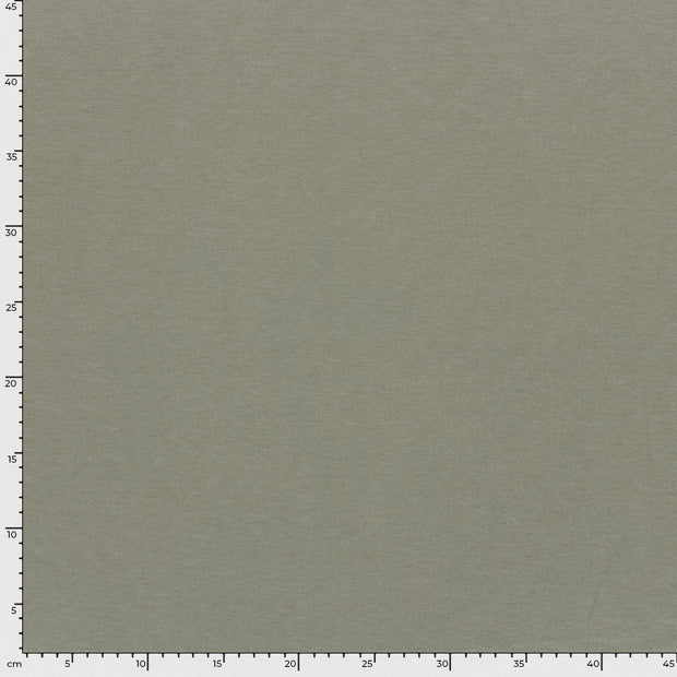 Viscose Jersey fabrik Melange Khaki-Grün