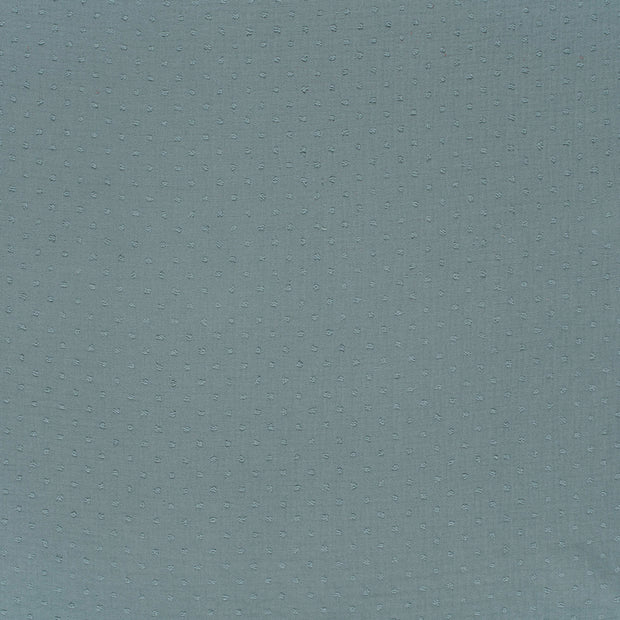 Double gaze tissu Indigo mat 