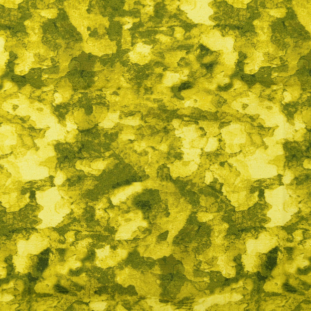 Jersey fabric batik Olive Green