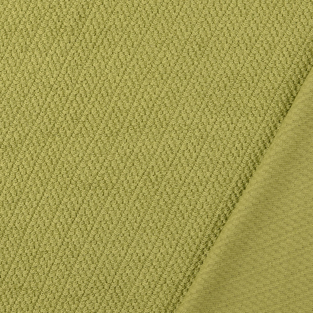 Heavy Knit tissu Vert Olive 